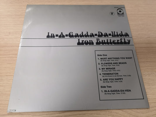 Iron Butterfly "In-A-Gadda-Da-Vida" Orig France 1968 EX/VG+