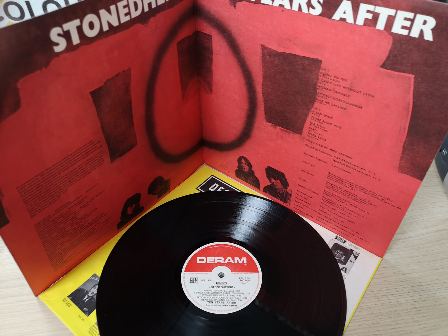 Ten Years After "Stonedhenge" Orig France 1968 M-/EX