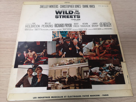 Soundtrack "Wild in the Streets" Orig France 1967 Max Frost EX/EX