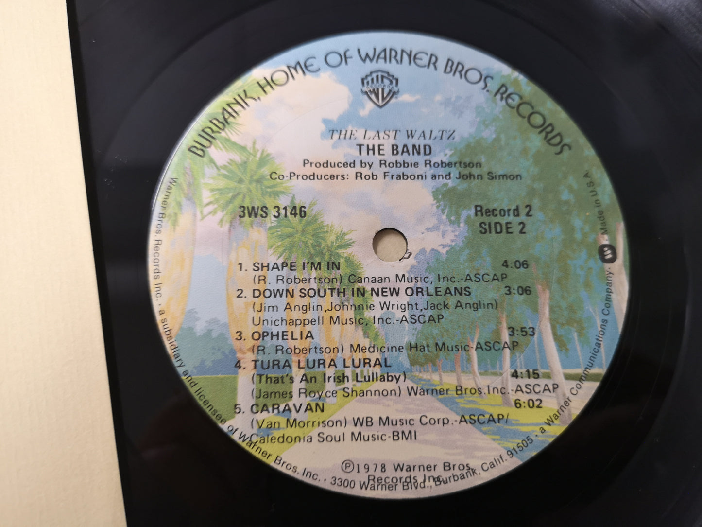 Band "The Last Waltz" Orig US 1978 3Lps Box VG++/M-