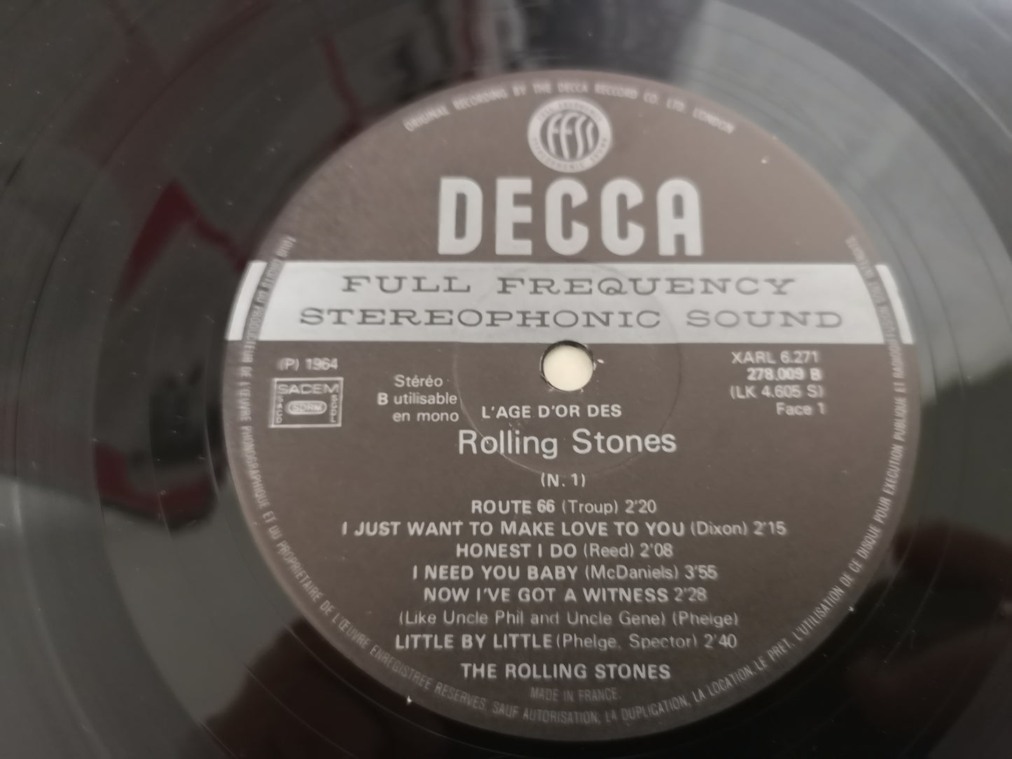 Rolling Stones "L'âge d'Or Vol.1" France 1973 M-/M-
