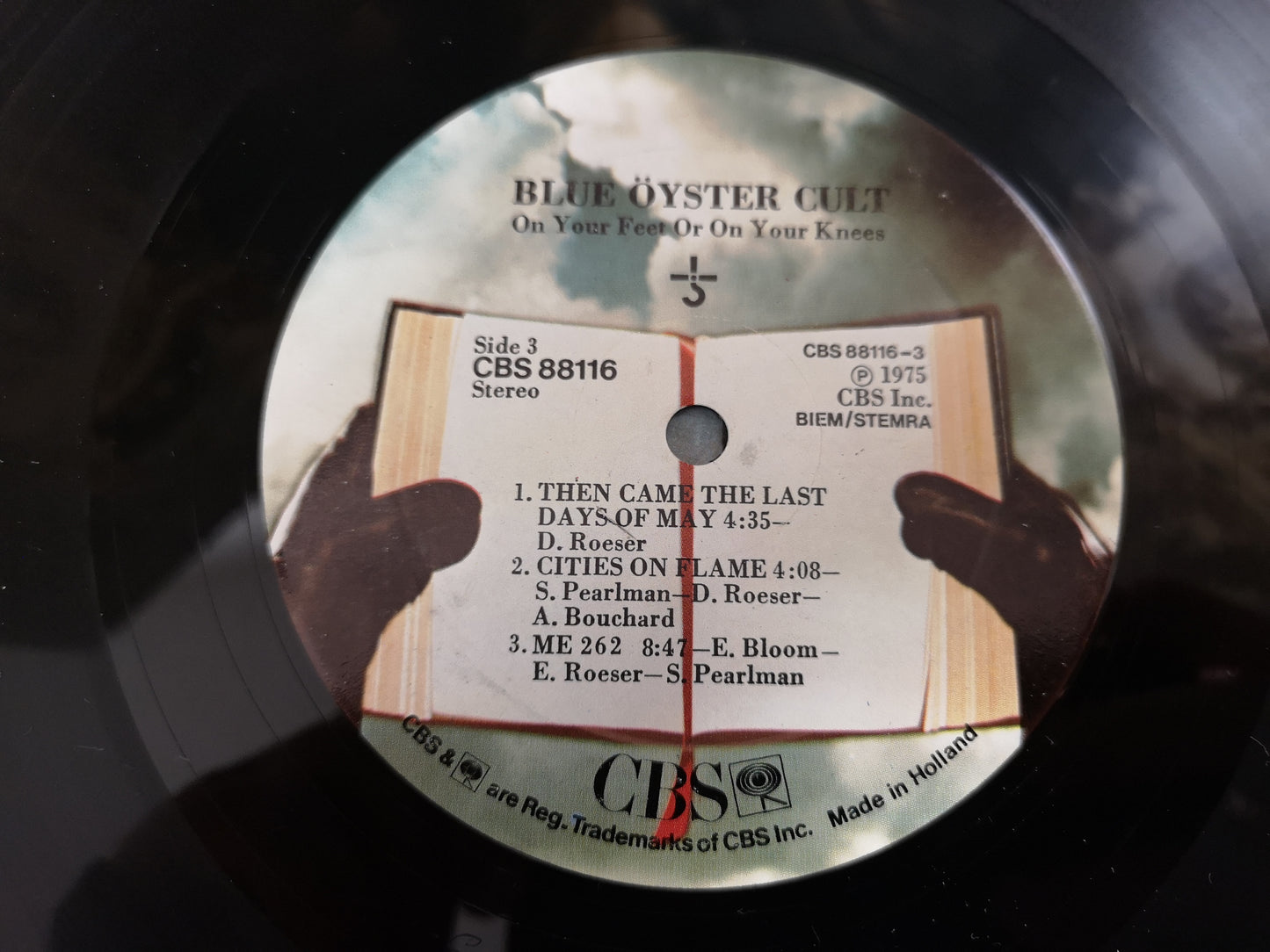 Blue Öyster Cult "On your Feet or on Your Knees" Orig Holland 1975 EX/EX