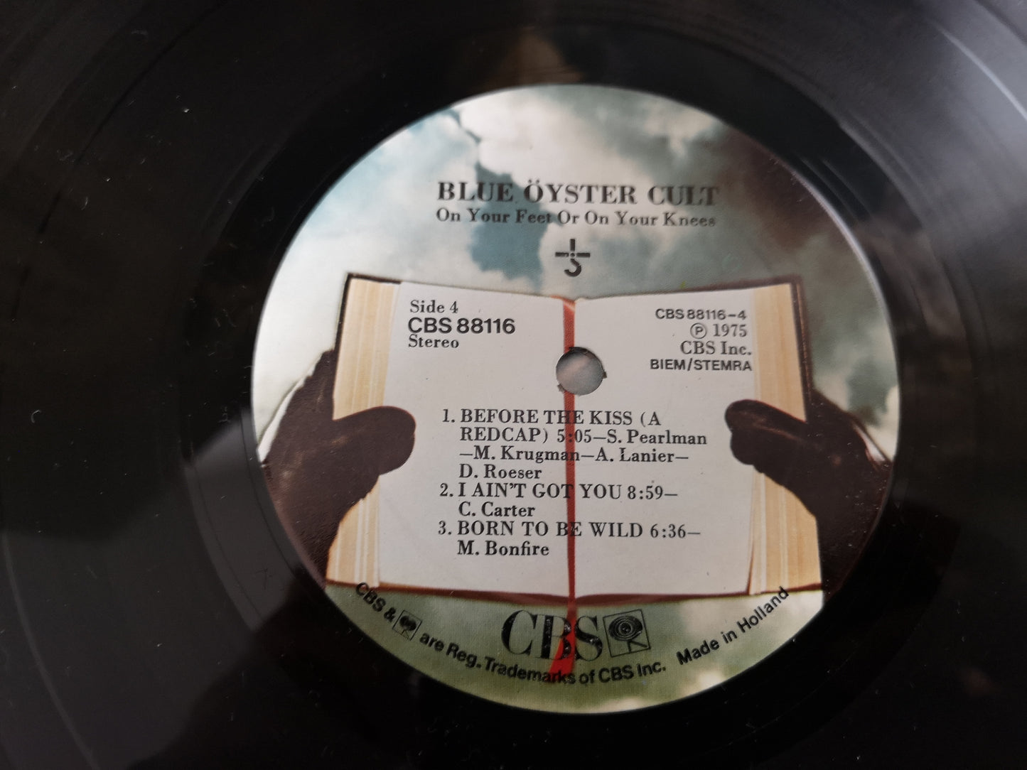Blue Öyster Cult "On your Feet or on Your Knees" Orig Holland 1975 M-/M-
