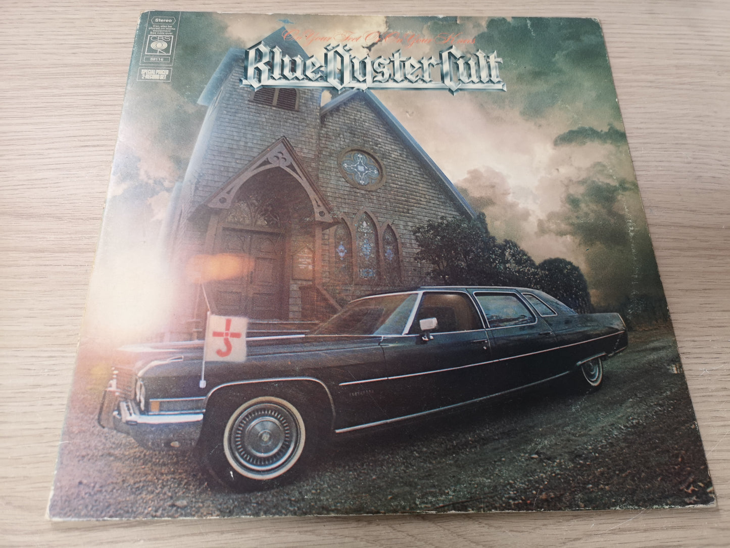 Blue Öyster Cult "On your Feet or on Your Knees" Orig UK 1975 VG+/EX
