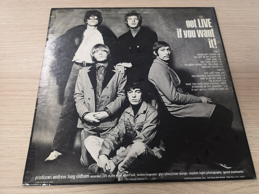 Rolling Stones "Got Live if you Want It" Orig US Mono 1966 VG++/EX