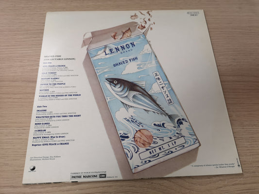 John Lennon "Shaved Fish" Re France 1978 M-/M- (2nd Press)