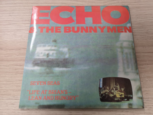 Echo & The Bunnymen "Seven Seas" Orig Portugal Double EP 1984 M-/M-