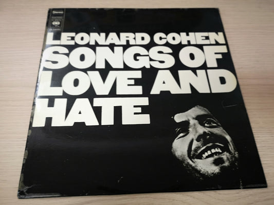 Leonard Cohen "Songs of Love and Hate" Orig Holland 1971 EX/EX