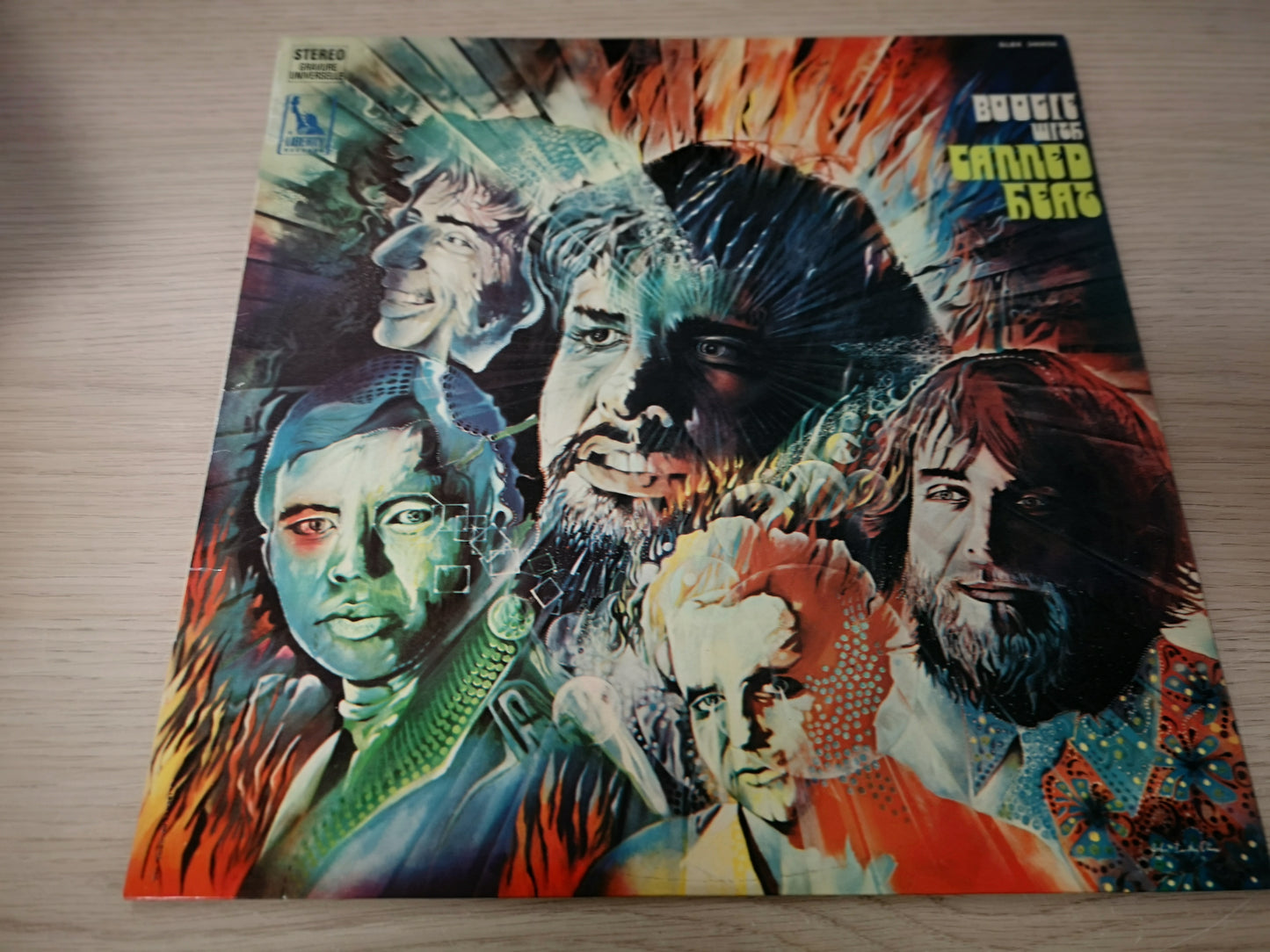 Canned Heat "Boogie With" Orig France 1968 M-/M-