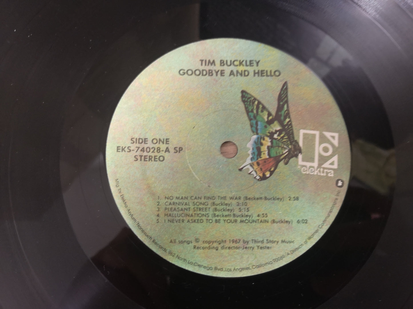Tim Buckley "Goodbye and Hello" (Re 1973) US VG++/EX