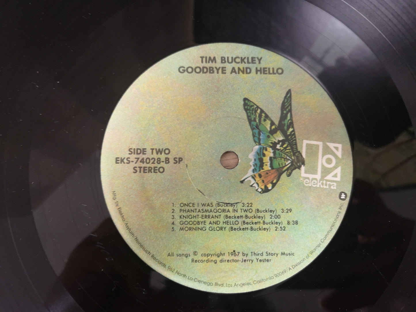 Tim Buckley "Goodbye and Hello" (Re 1973) US VG++/EX
