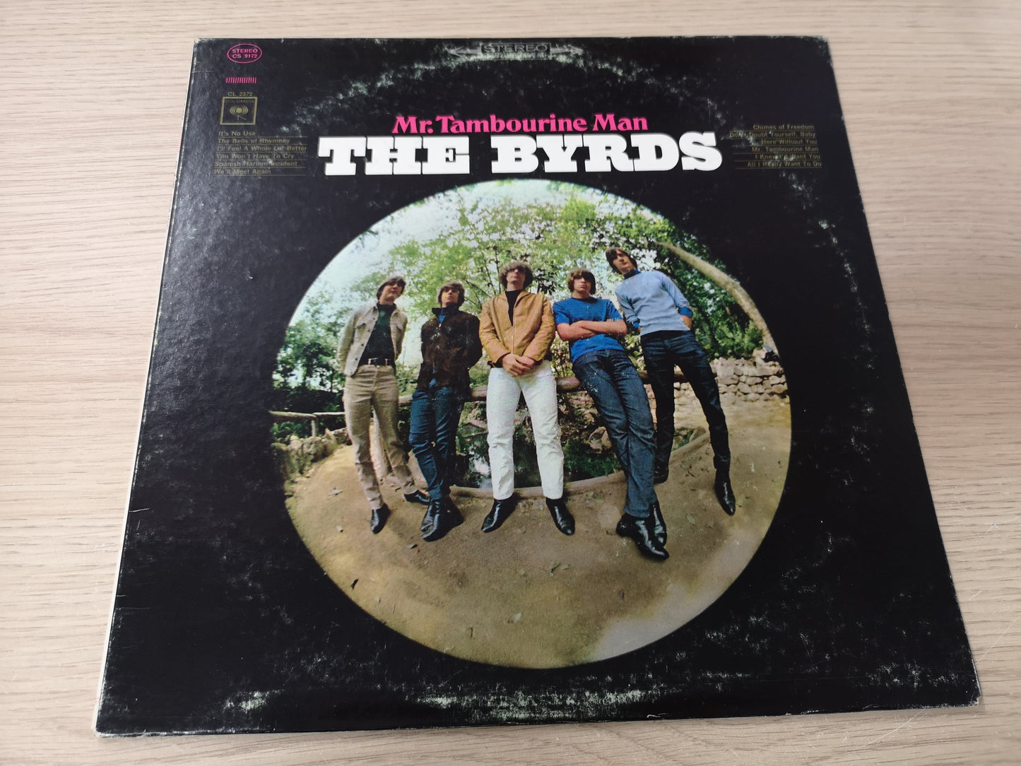 Byrds "Mr Tambourine Man" Orig US 1965 Stereo VG/EX