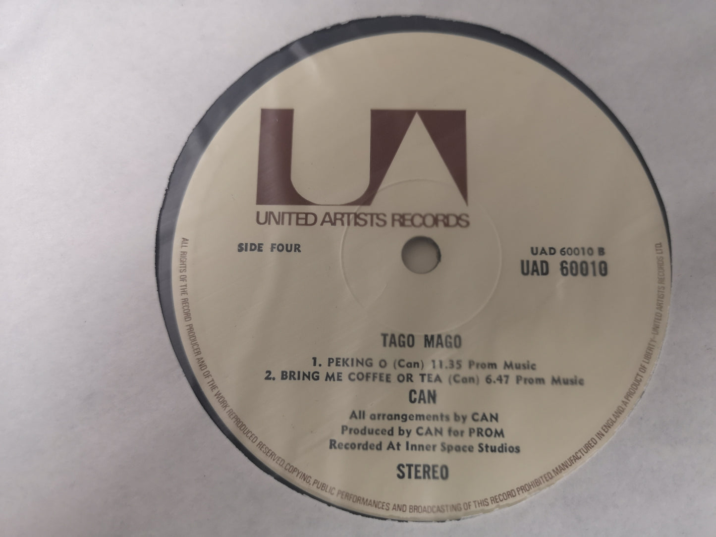 Can "Tago Mago" Orig UK 1971 EX/M- (Different Cover)