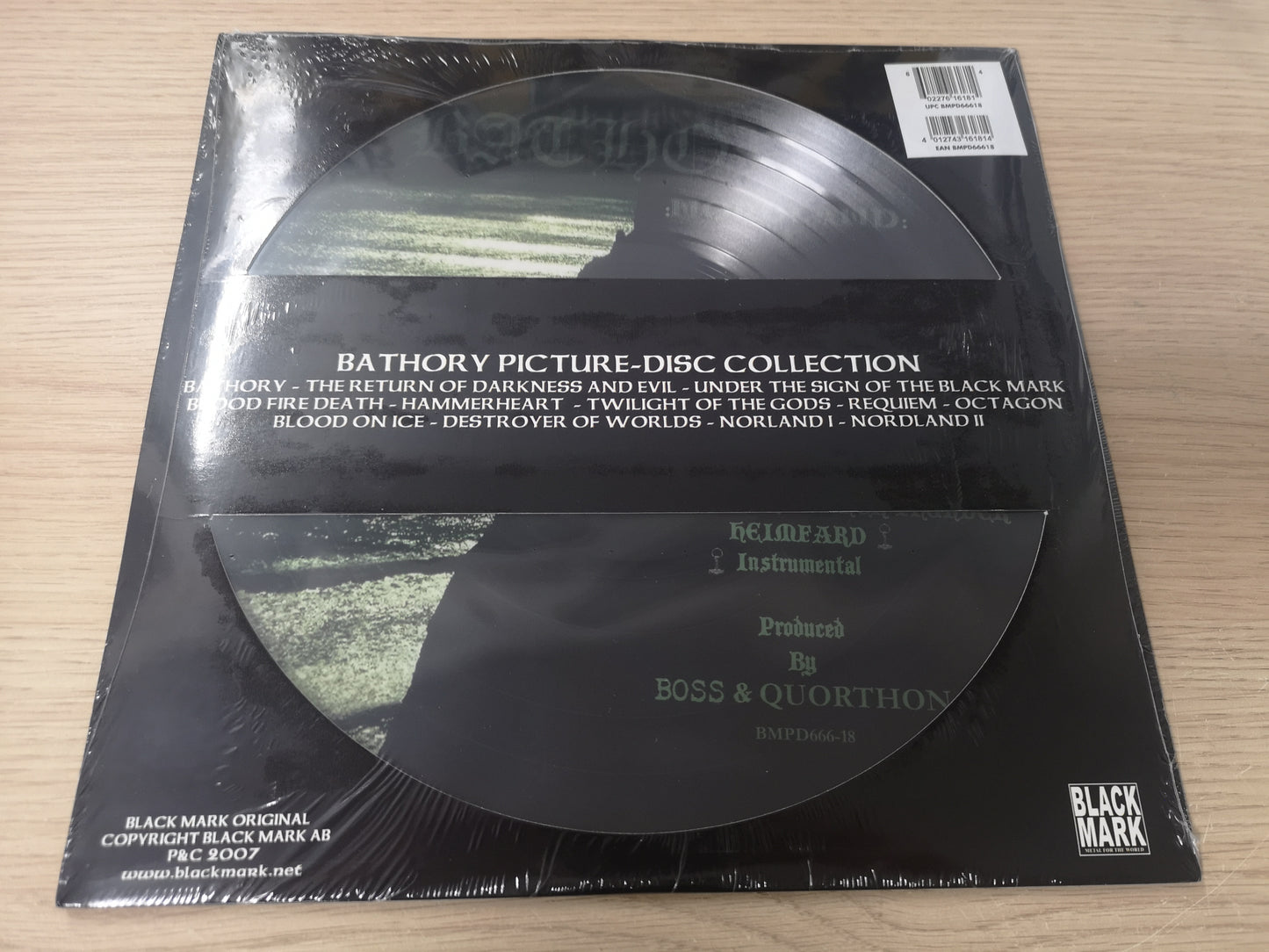 Bathory "Nordland I" RE Picture Disc 2018 SEALED