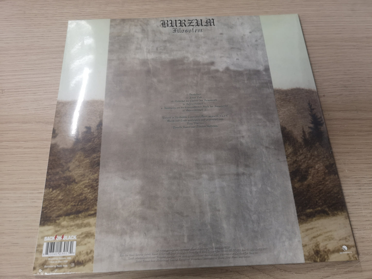 Burzum "Filosofem" RE 2008 SEALED