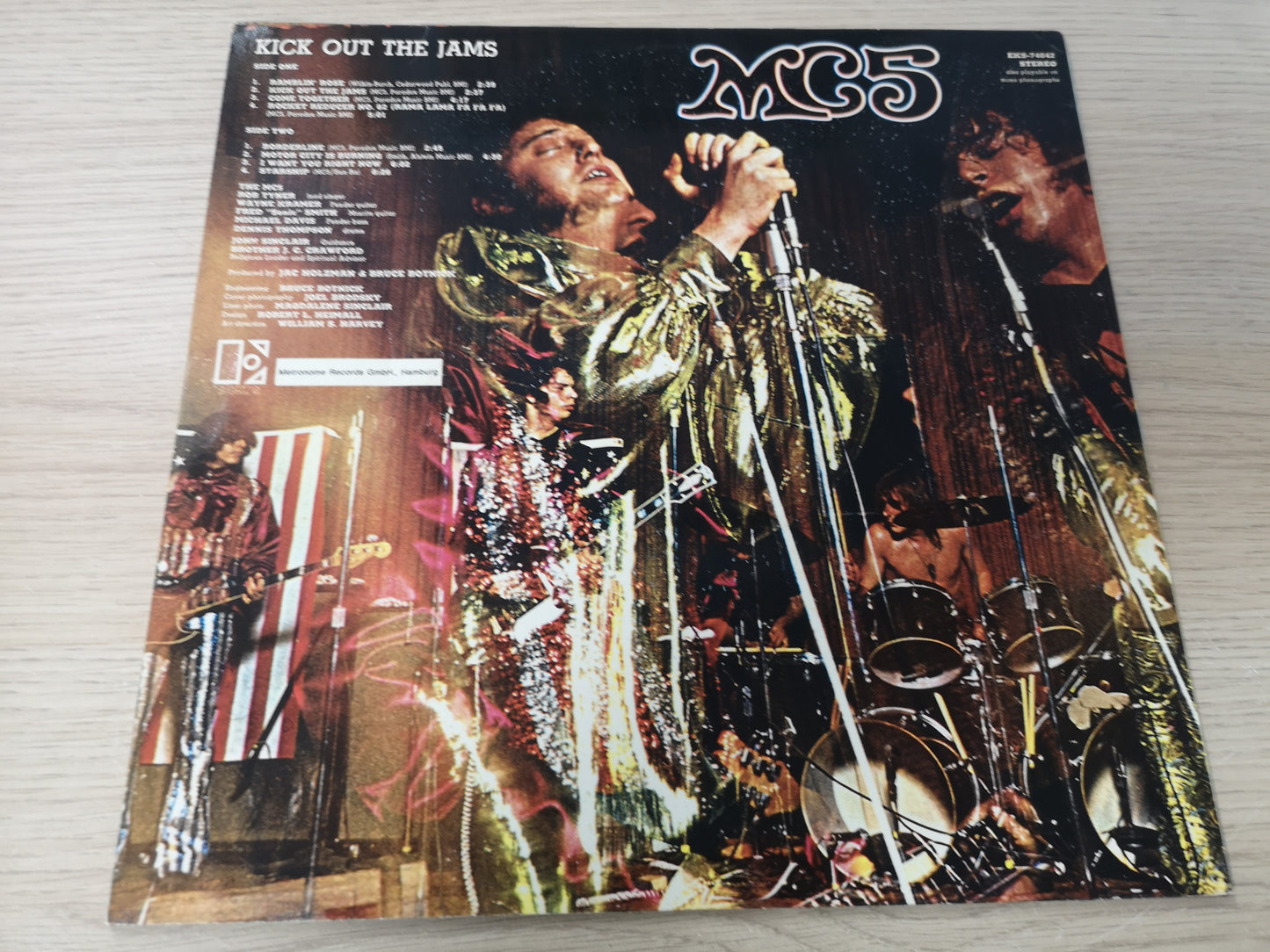 MC5 "Kick out the Jams" Orig Germany 1969 M-/VG++