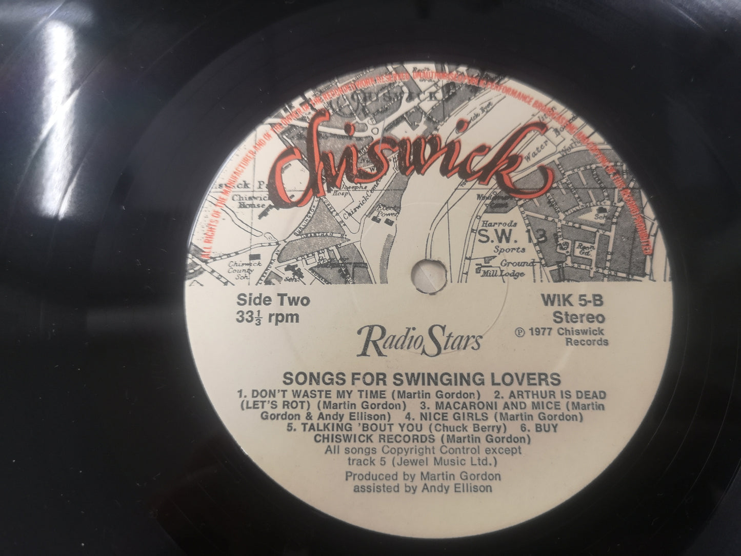 Radio Stars "Songs for Swinging Lovers" Orig UK 1977 M-/M-