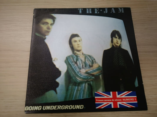 Jam "Going Underground" Orig Spain 1980 EX/M- (7" Single)