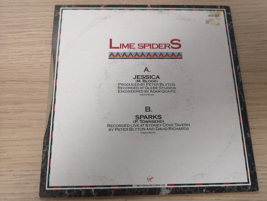 Lime Spiders "Jessica" Orig UK 1987 EX/M- (7" Single)