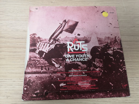 Ruts "Something That I Said" Orig Uk 1979 VG++/EX (7" Single)