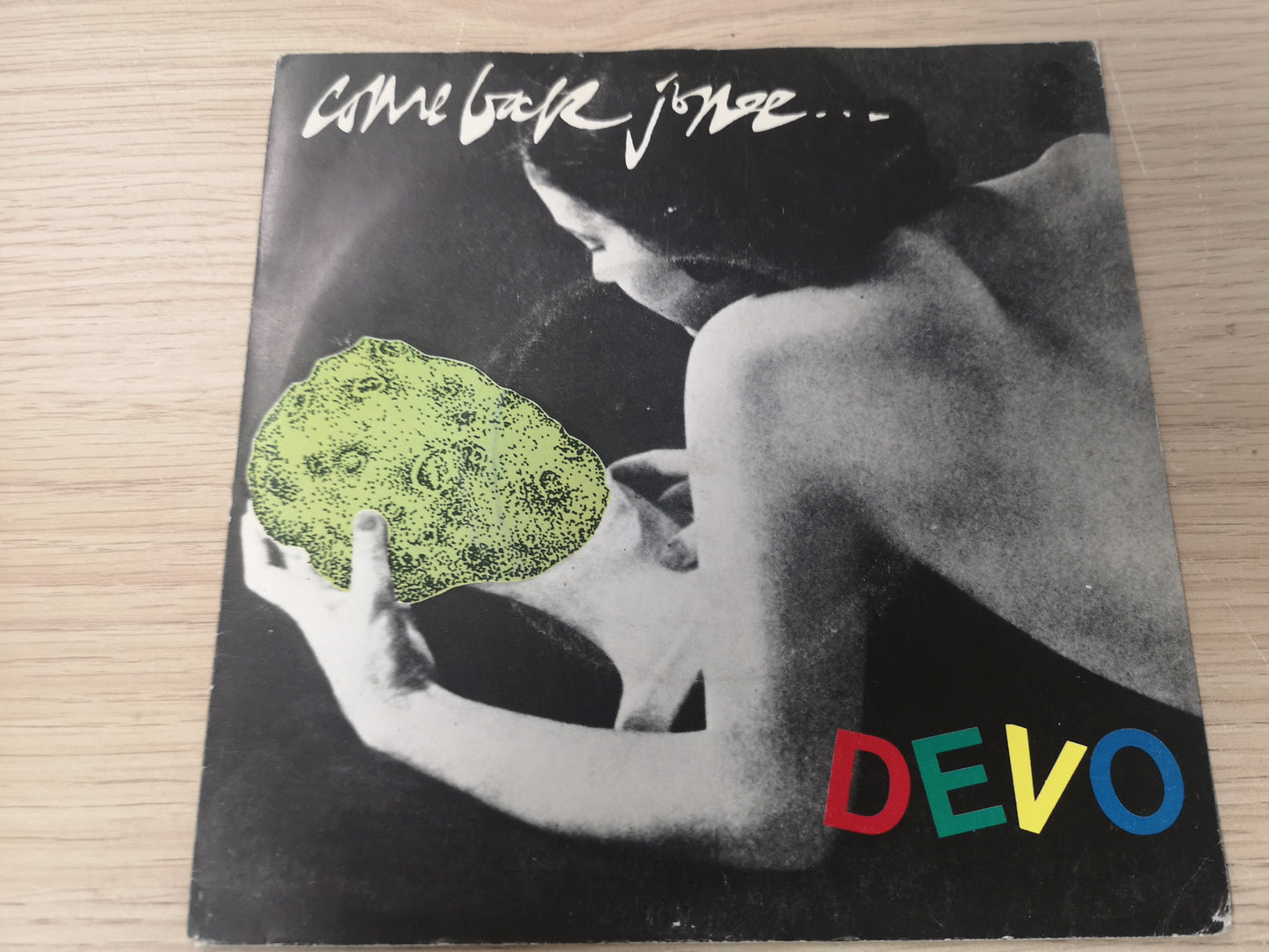 Devo "Come Back Jonee" Orig UK 1978 VG+/EX (7" Single) Grey Vinyl