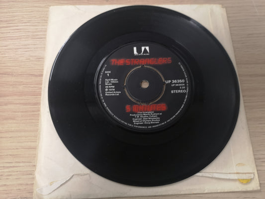 Stranglers "5 Minutes" Orig UK 1978 (7" Single) EX