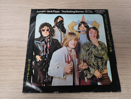 Rolling Stones "Jumpin' Jack Flash" Orig Japan 1968 VG+/VG+ (7" Single)