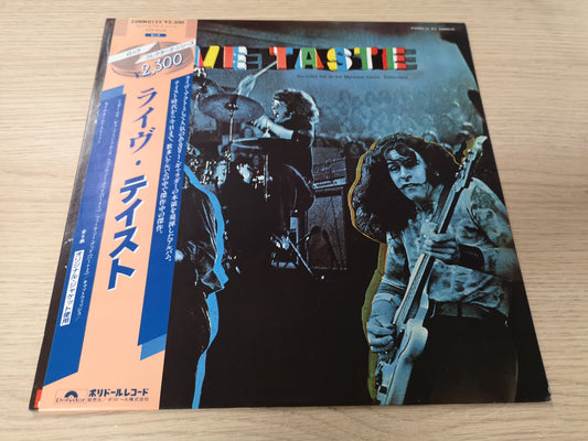 Taste "Live Taste" RE Japan 1982 M-/M- w/OBI & Insert