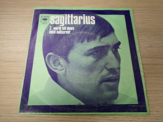 Sagittarius "My World Fell Down" Orig Spain 1967 VG+/VG+ (7" Single)