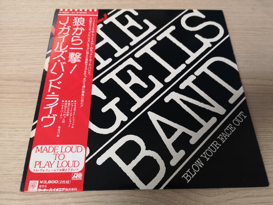 J. Geils Band "Live - Blow Your Face Out" Double Orig Japan M-/M-