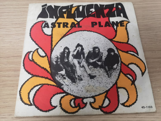 Influenza "Astral Plane" Orig France 1971 VG++/EX (7" Single)