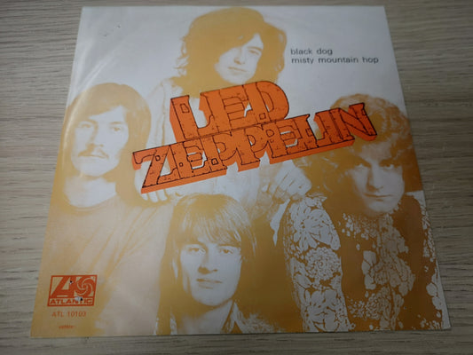 Led Zeppelin "Black Dog" Orig Portugal 1971 EX/EX (7" Single)