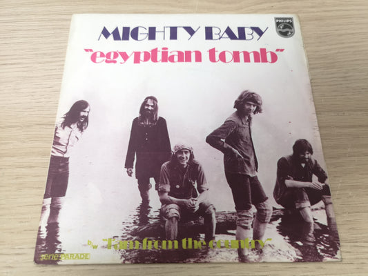Mighty Baby "Egyptian Tomb" Orig France 1970 EX/EX (7" Single)