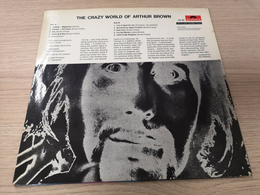 The Crazy World of Arthur Brown "S/T" Orig Germany 1968 EX/VG