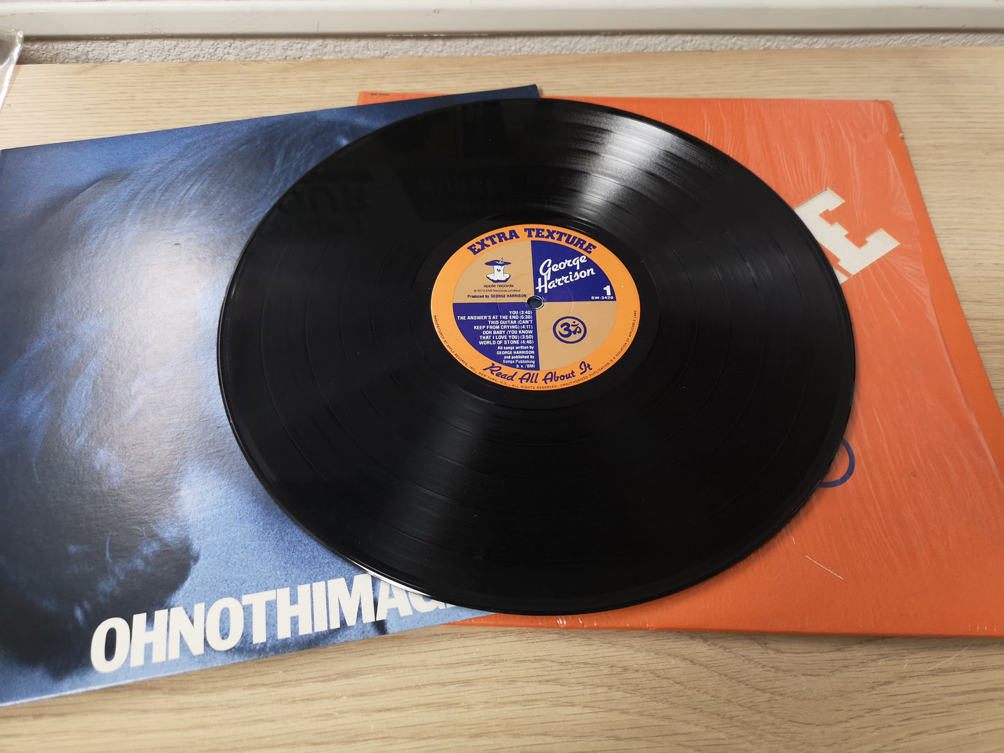 George Harrison "Extra Texture" Orig US 1975 M-/M-