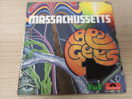 Bee Gees "Massachussetts" Orig France 1967 EX/EX (7" Single)