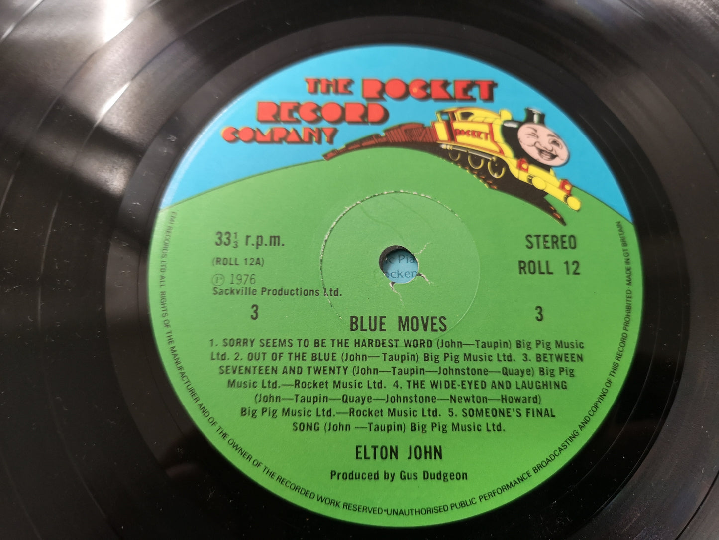 Elton John "Blue Moves" Orig UK 1976 Double EX/M-