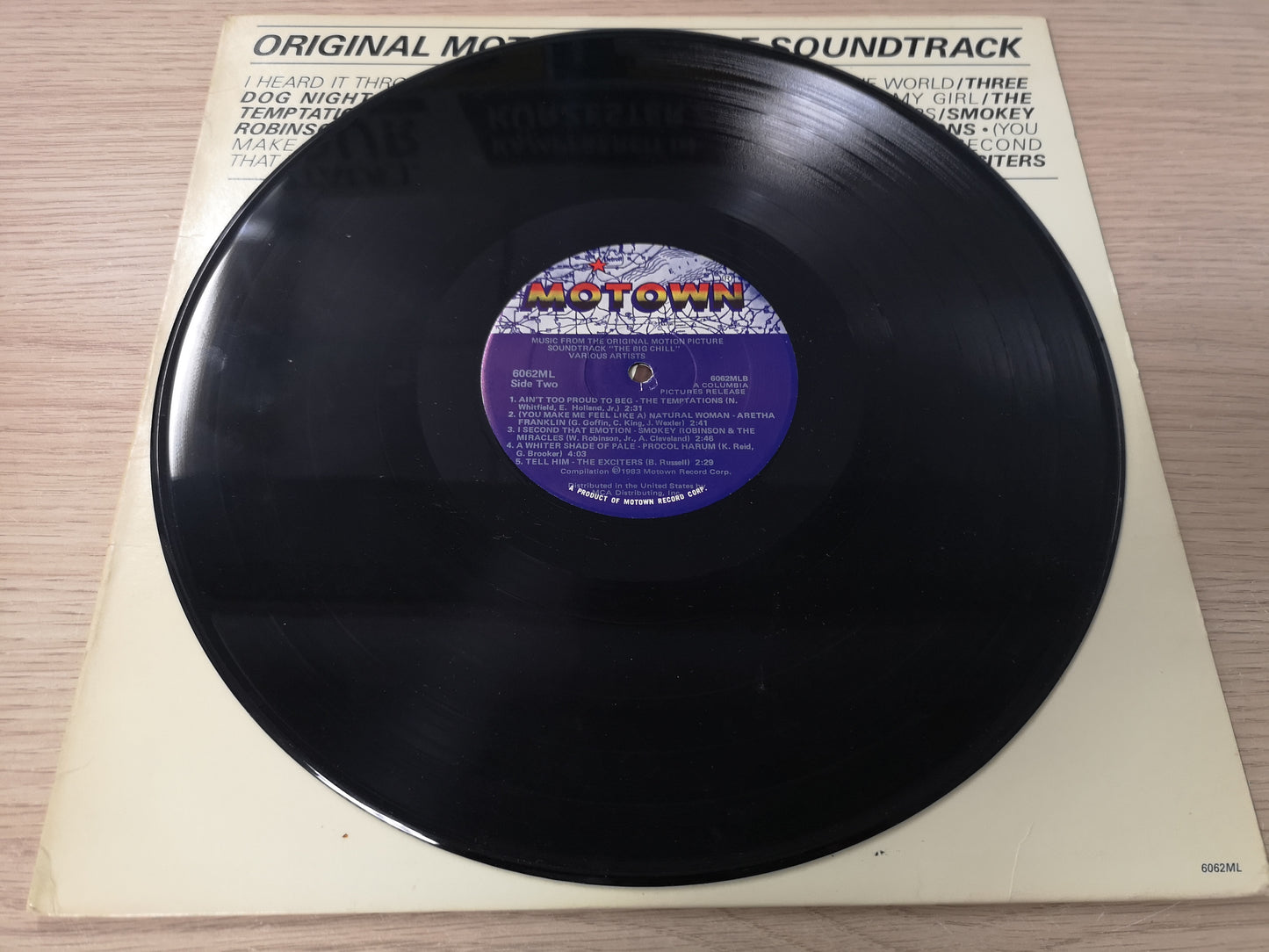 Soundtrack "The Big Chill" Orig US 1983 EX/M- (Les Copains d'Abord)