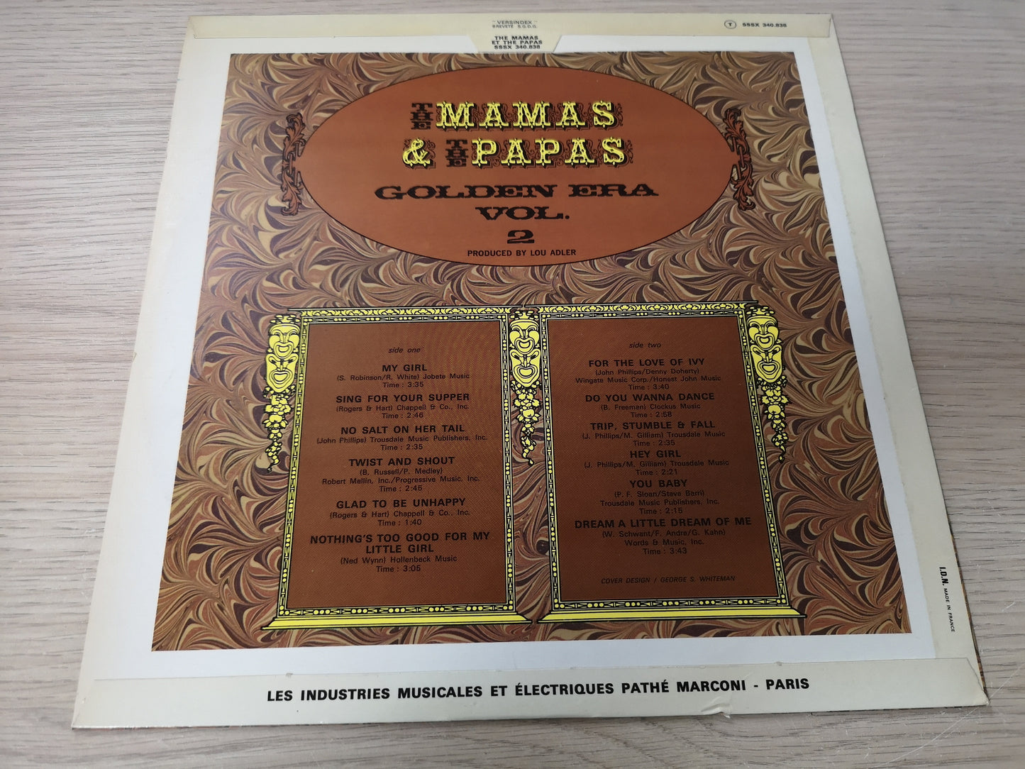 Mama"s And The Papa's "Golden Era Vol.II" Orig France 1968 M-/M-