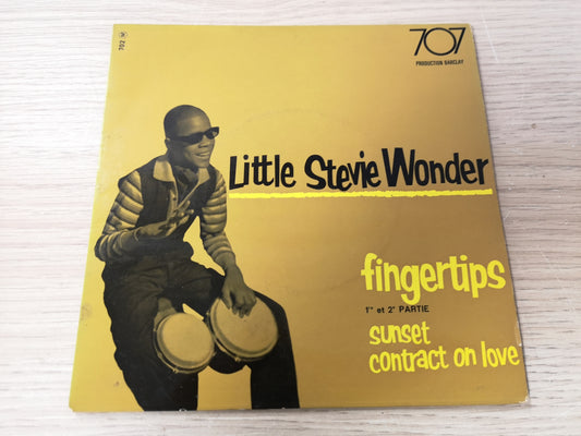 Little Stevie Wonder "Fingertips" Orig France 1963 EX/EX (7" EP)