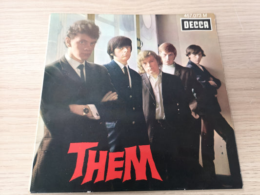 Them "Gloria" Orig France 1965 M-/EX (7" EP)