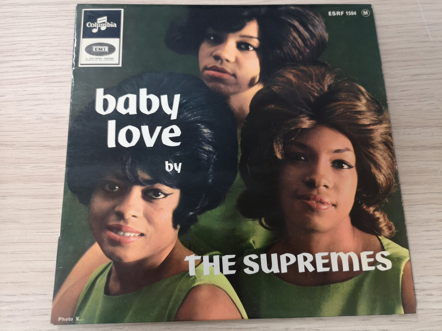 Supremes "Baby Love" Orig France 1964 M-/VG++ (7" EP)