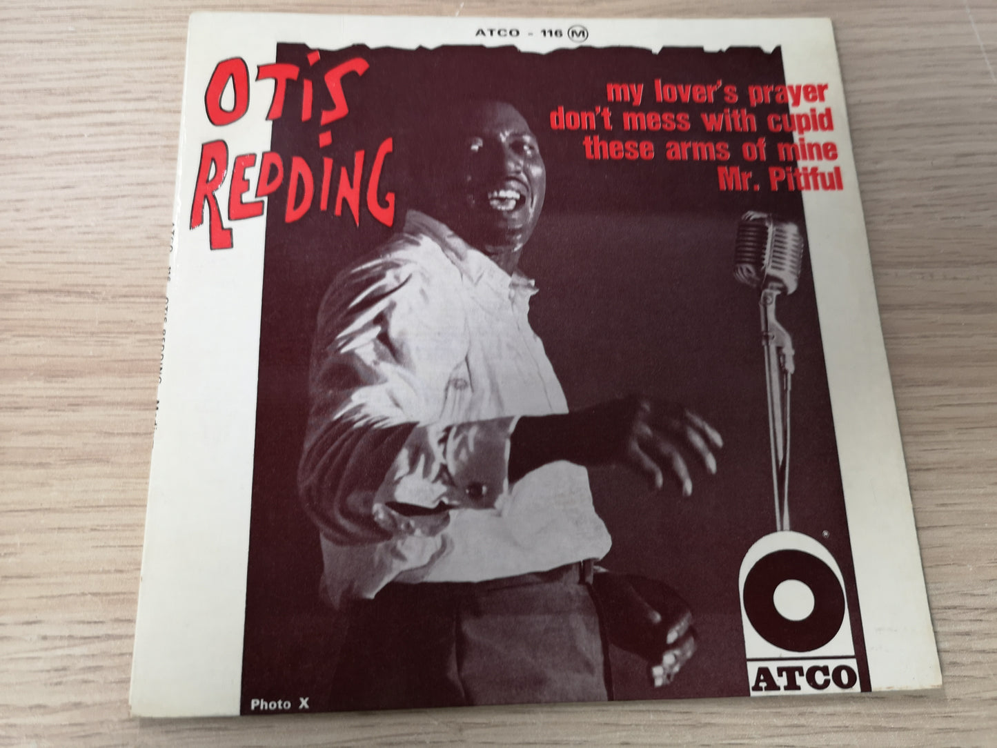 Otis Redding "My Lover's Prayer" Orig France EP 1966 M-/VG+ (7" EP)