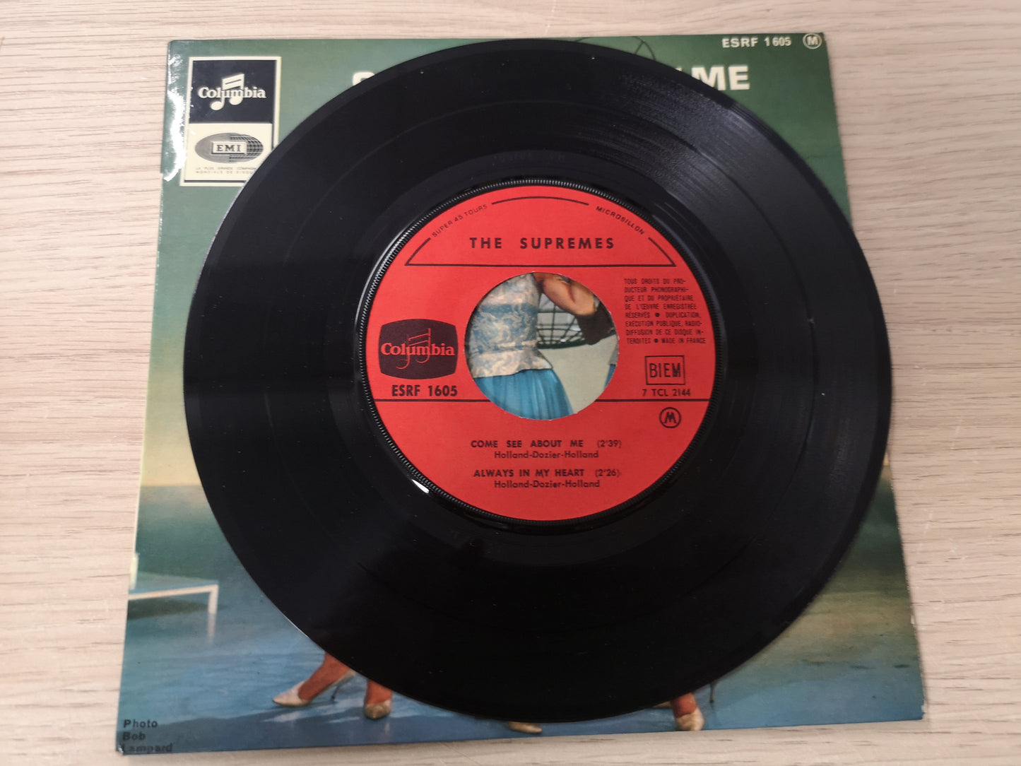 Supremes "Come See About Me" Orig France 1964 M-/EX (7" EP)