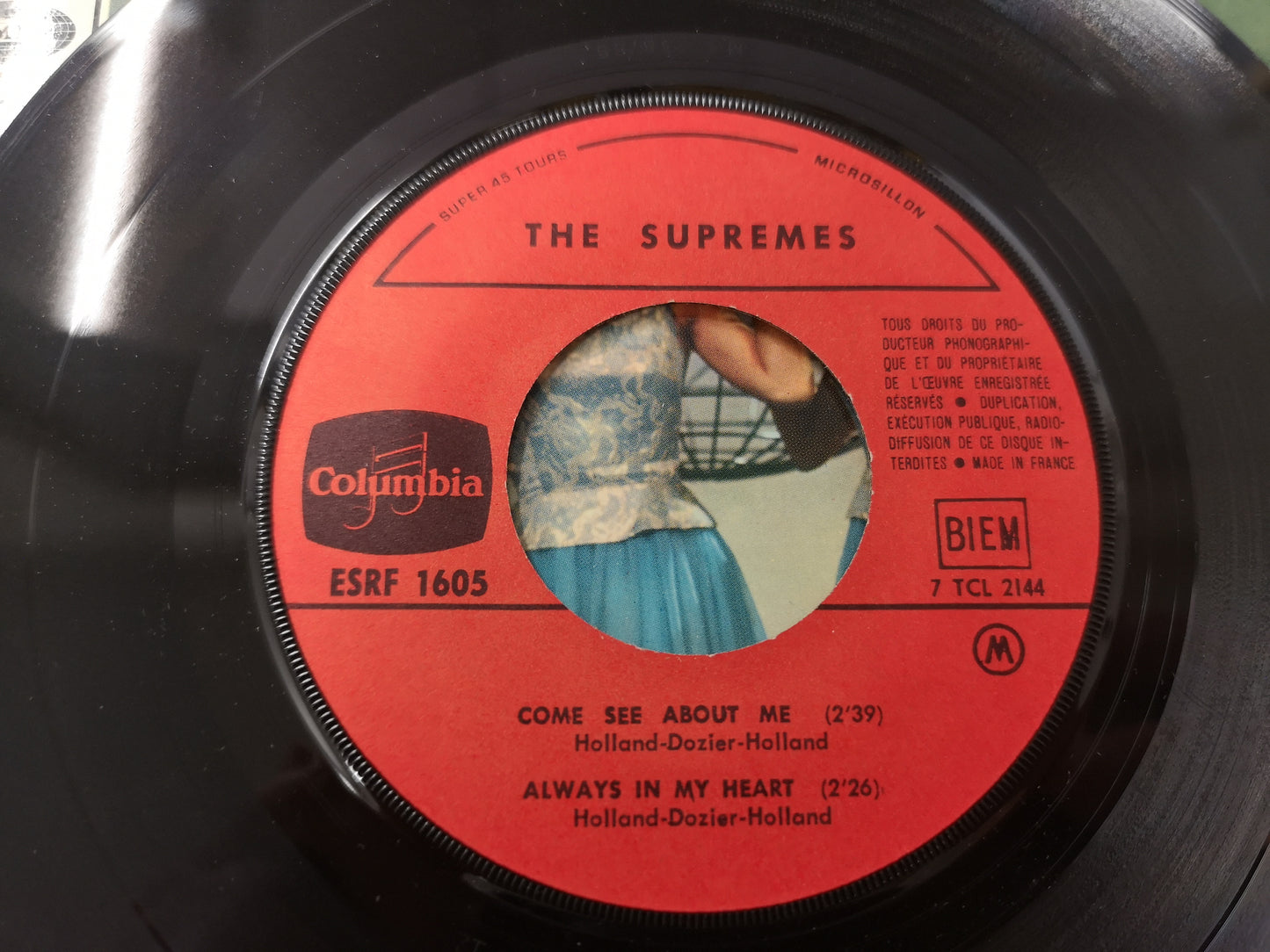 Supremes "Come See About Me" Orig France 1964 M-/EX (7" EP)