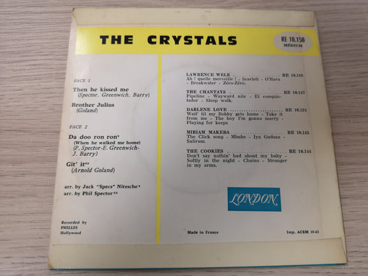 Crystals "Da Doo Ron Ron" Orig France 1963 EX/M- (7" EP)