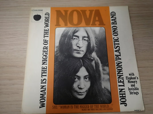 John Lennon / Plastic Ono Band "Woman is The Nigger of The World" Orig France 1972 M-/M-