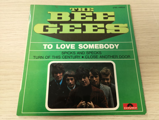 Bee Gees "To Love Somebody" Orig France 1967 M-/EX (7" EP)