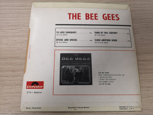 Bee Gees "To Love Somebody" Orig France 1967 M-/EX (7" EP)