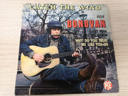Donovan "Catch The Wind" Orig France 1965 M-/EX (7" EP)